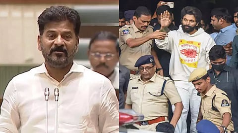 ரேவந்த் ரெட்டி - அல்லு அர்ஜுன்