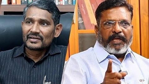 வன்னி அரசு, திருமாவளவன்