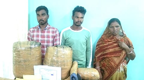 வடமாநில பெண் உட்பட 3 பேர் கைது