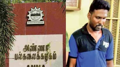 a man arrested in anna university sexual harassment