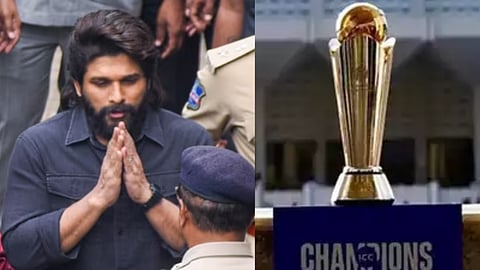 அல்லு அர்ஜுன், ஐசிசி சாம்பியன்ஸ் டிராபி