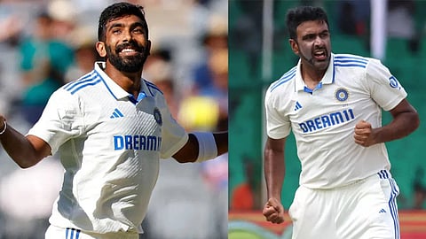 Bumrah equals Ashwin's highest bowling rating