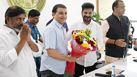telugu film industry met the telangana chief minister