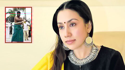 divya sathyaraj asks 8 questions for annamalai