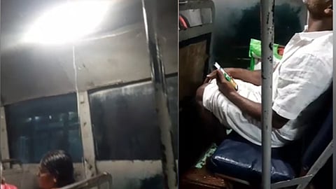 அரசு பேருந்தின் அவலம்