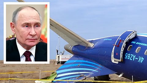 russia president putin ppologizes without claiming responsibility for azerbaijani flight crash
