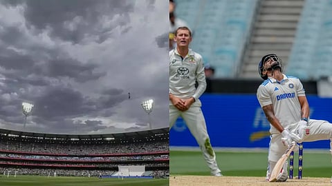 rain chances in ind vs aus 4th test