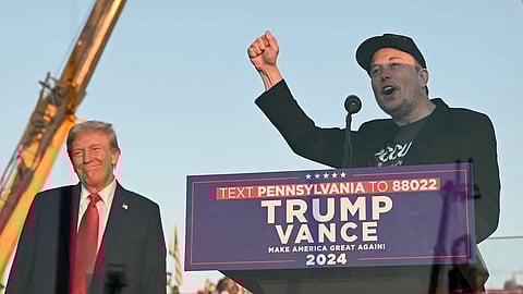 ட்ரம்ப், எலான் மஸ்க்