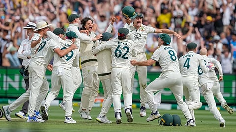 australia beat india in boxing day test match