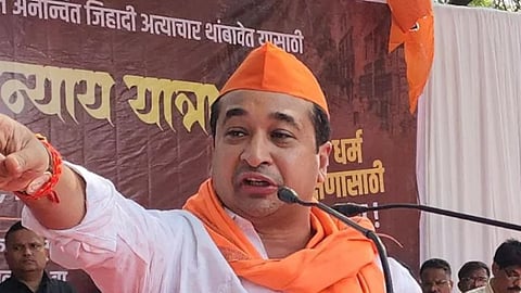 maharashtra minister nitesh rane controversy speech and clarifies
