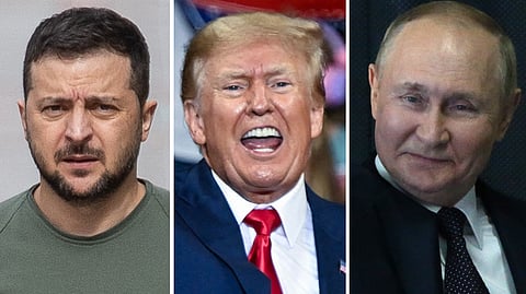 ஜெலோன்ஸ்கி, ட்ரம்ப், புதின்