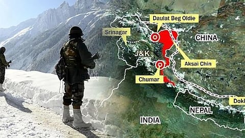 india protests chinas new counties parts of which are in ladakh