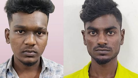 கைதான இளைஞர்கள்