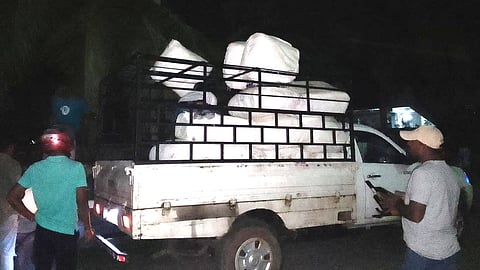 கிருமி நாசினிகள் பறிமுதல்