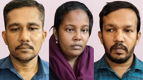 கணவன் மனைவி உட்பட 3 பேர் கைது