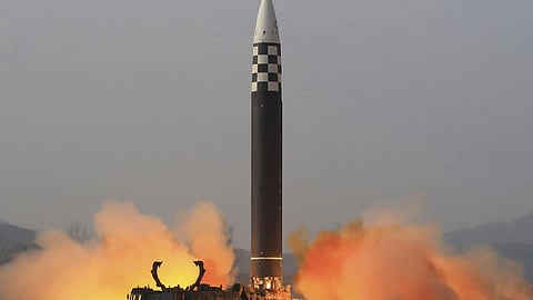 north korea fired a ballistic missile at japan