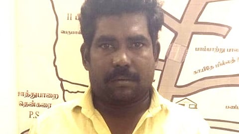 சிசிடிவி-யில் சிக்கிய நபர் கைது