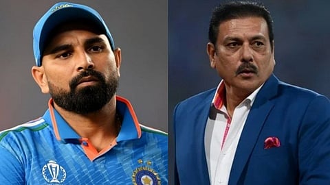 ravi shastri slams bcci for mohammed shami