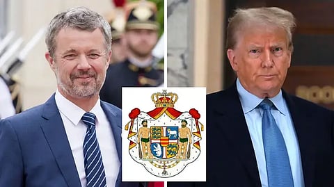 the king of denmark changed the symbol a quality response to trump asking for greenland