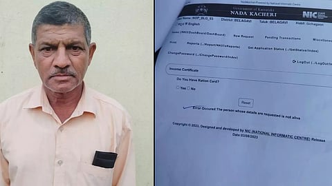 declared dead by mistake karnataka man fights for life