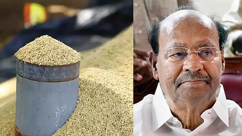 நெல், பாமக நிறுவனர் ராமதாஸ்