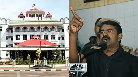 உயர்நீதிமன்ற மதுரை கிளை, சீமான்