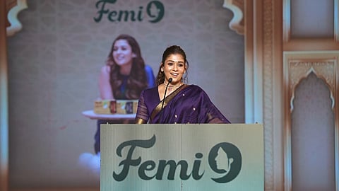 பெமி 9 நாப்கின் நிறுவனத்தின் 2025ம் ஆண்டு கொண்டாட்ட நிகழ்வு மற்றும் விநியோகஸ்தர்கள் மற்றும் முகவர்களுக்கான ஆலோசனை கூட்டத்தில் நடிகை நயன்தாரா