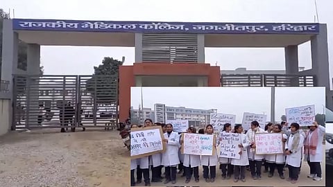 students govt standoff over handing haridwar medical college to private firm