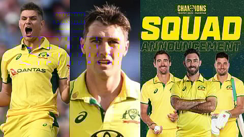 champions trophy australia squad