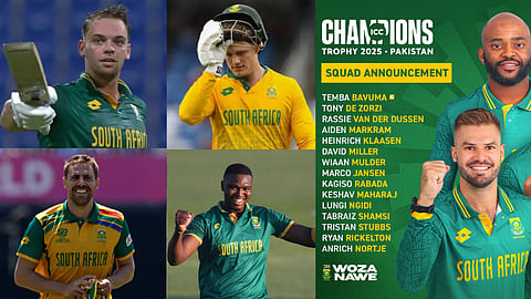 Champions Trophy South Africa squad