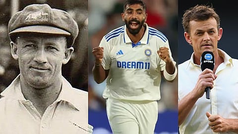 bradman - bumrah - gilchrist