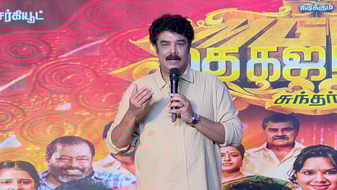 மத கஜ ராஜா வெற்றி விழாவில் இயக்குநர் சுந்தர் சி
