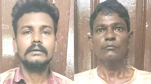 செயின் பறிப்பு இருவர் கைது