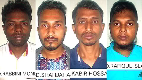 பங்களாதேஷ் இளைஞர்கள் கைது