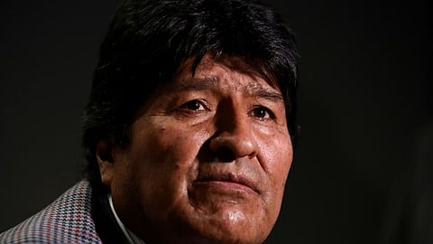 arrest warrant for bolivian former president evo morales