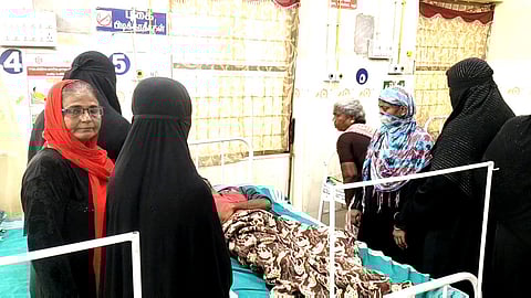 கணவர் விபரீத முயற்சி