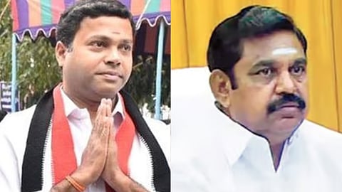 செந்தில்முருகன் - எடப்பாடி பழனிசாமி