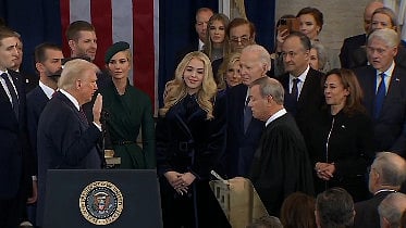 donald trump sworn in as 47th president of the united states
