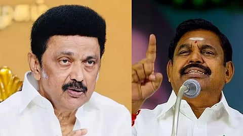 மு.க.ஸ்டாலின் - எடப்பாடி பழனிசாமி