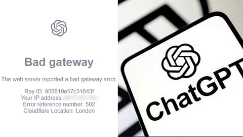 ChatGPT is down worldwide