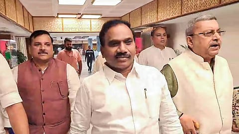 10 mps including a raja suspended on waqf board bill