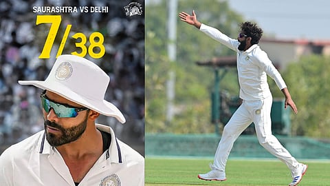 jadeja picks 12 wickets in ranji return