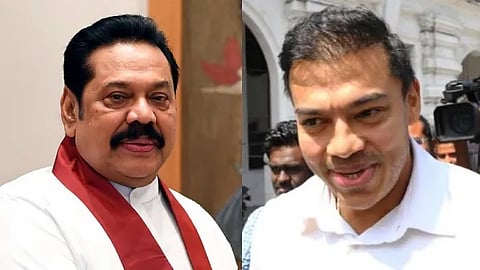 sri lanka ex president rajapaksas son arrested