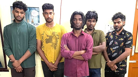 போதைப் பொருள் விற்பனை 5 பேர் கைது