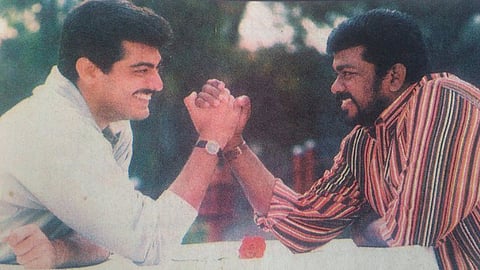 நடிகர் அஜித்குமார், இயக்குநர் பார்த்திபன்