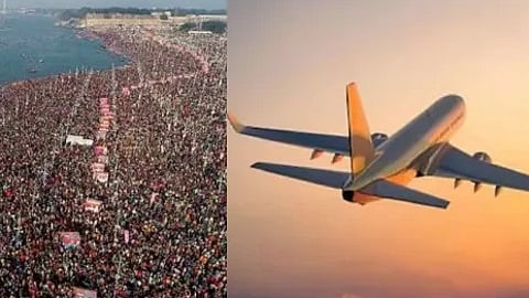 uttarpradesh mahakumbh mela flight tickets increased