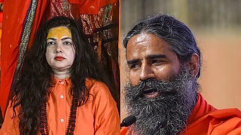 yoga guru ramdev react on actress mamta kulkarni saint