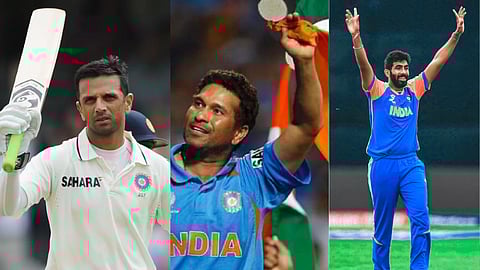 டிராவிட் - சச்சின் - பும்ரா