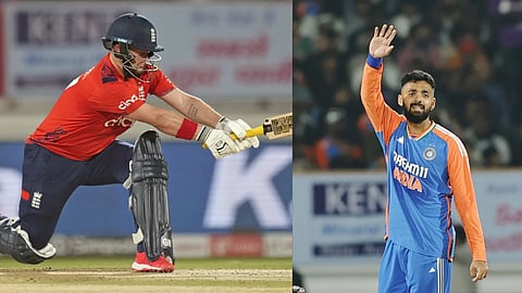 பென் டக்கெட் - வருண் சக்கரவர்த்தி