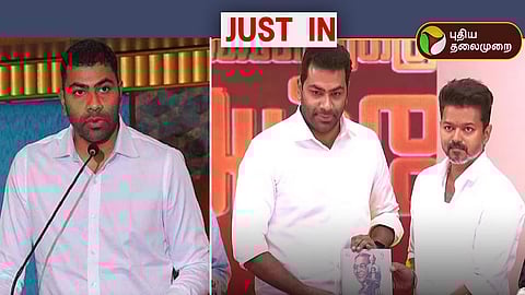 ஆதவ் அர்ஜுனா, விஜய்